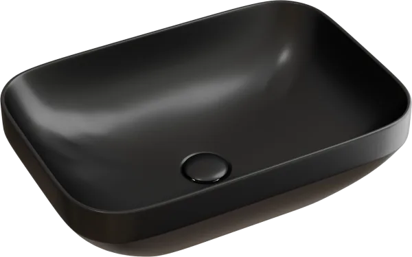 Накладная раковина Ceramicanova Element CN6055MB черная матовая Sancos — Оригинал