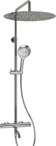 Душевая стойка Wasserkraft Berkel A188.117.101.010.CH Thermo, с термостатом, хром Sancos — Оригинал