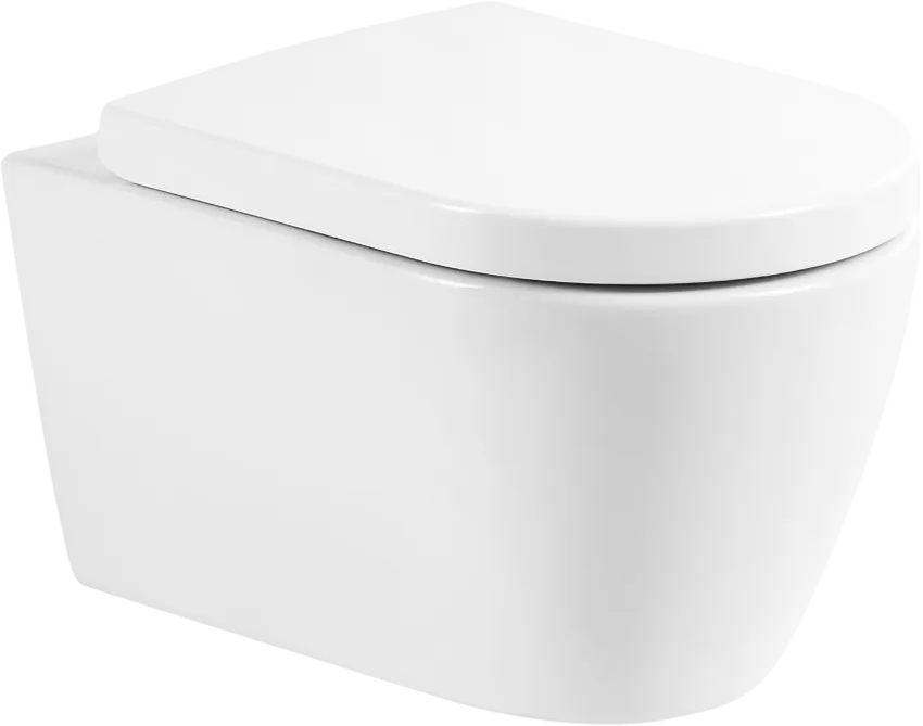 Унитаз подвесной BelBagno Marino BB105CHR BB865SC с микролифтом, безободковый, глянцевый белый Sancos — официальный сайт
