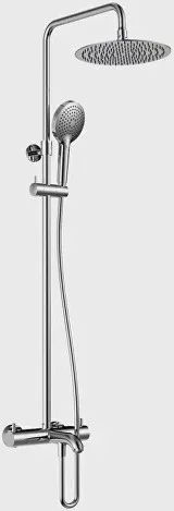 Душевая стойка AQUAme Siena AQM8008CR, хром Sancos — Оригинал