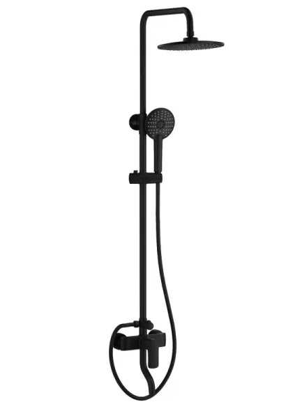 Душевая стойка Wonzon & Woghand WW-AE3354-MB, матовая черная Sancos — Оригинал