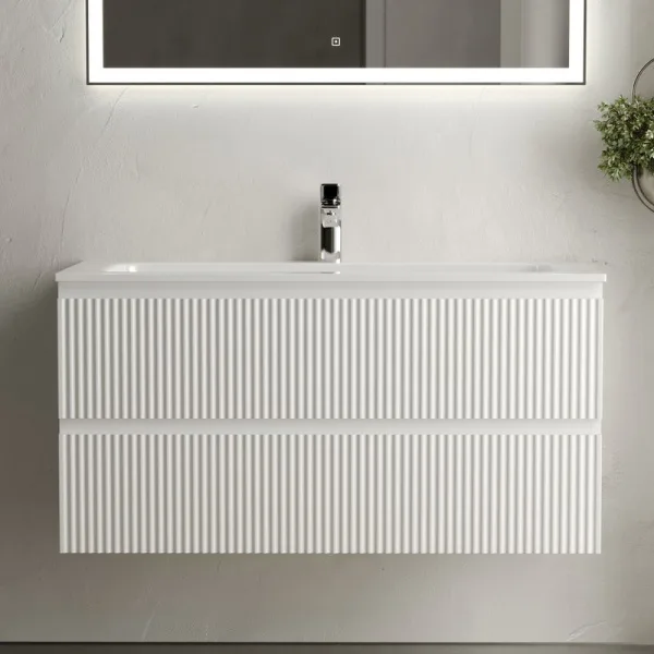 Тумба с раковиной Sancos Snob R 100 см, bianco Sancos — Оригинал