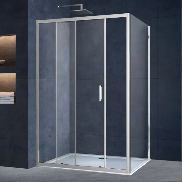Душевой уголок Vincea Alpha VSR-3AL8013CL 130х80 см, профиль хром Sancos — Оригинал
