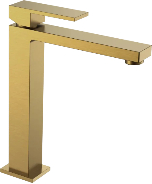 Смеситель для раковины Boheme Qubic 472-BR bronze Sancos — Оригинал