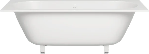 Ванна из искусственного камня Salini Ornella Axis S-Sense 180x80 см, встраиваемая, белая, на ножках Sancos — Оригинал