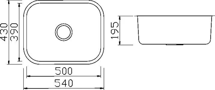 Мойка кухонная Seaman Eco Wien SWU-5443 Sancos — официальный сайт