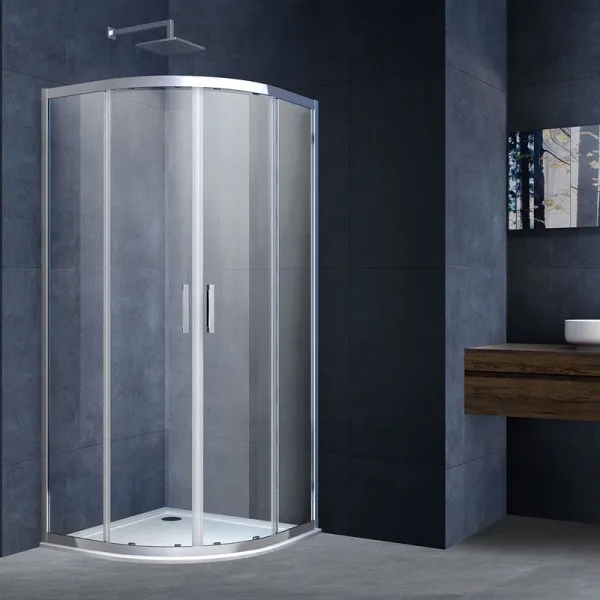 Душевой уголок Vincea Alpha VSQ-3AL900CL 90x90, профиль хром, стекло прозрачное Sancos — Оригинал