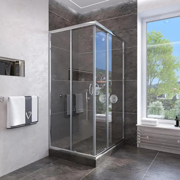 Душевой уголок Veconi Rovigo RV-113 80x80 Sancos — Оригинал