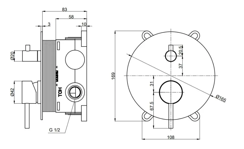 Душевой комплект AQUAme AQM8404BN, С ВНУТРЕННЕЙ ЧАСТЬЮ, браширванный никель Sancos — официальный сайт