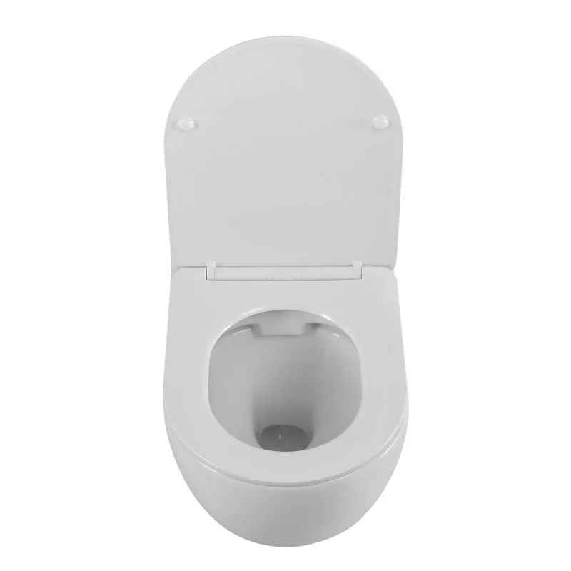 Унитаз подвесной Cezares Stylus CZR-513-TH-R безободковый, сиденье CZR-089-SC с микролифтом Sancos — официальный сайт