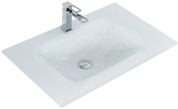 Мебельная раковина BelBagno BB810/465-LV-VTR-BL белая Sancos — Оригинал