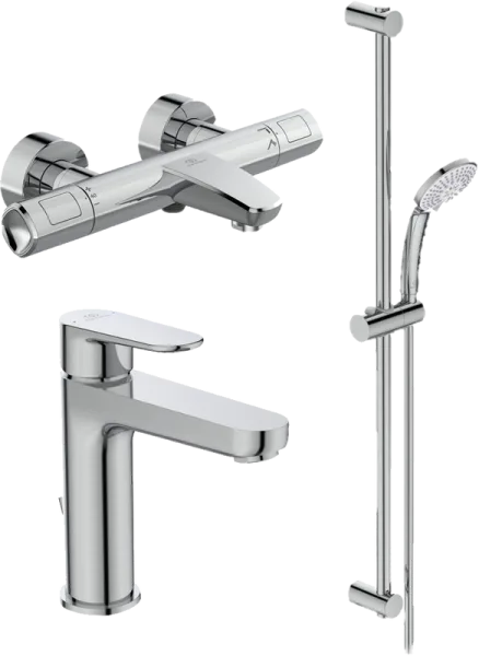 Комплект для ванной Ideal Standard CERATHERM T100 (3 в 1) Sancos — Оригинал