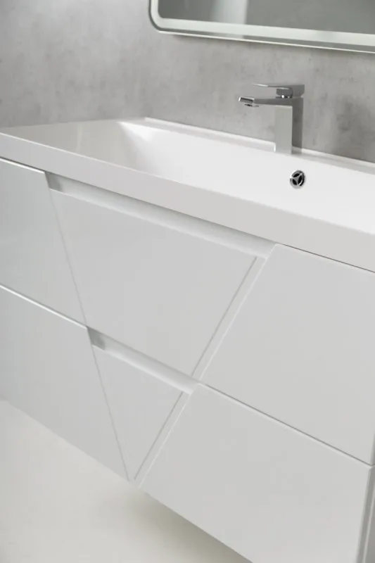 Тумба под раковину без столешницы BelBagno Vittoria 100 bianco lucido Sancos — официальный сайт
