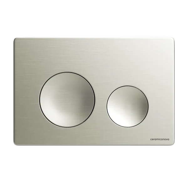 Кнопка смыва Ceramicanova Balance Circle CN12-001BN брашированный никель Sancos — Оригинал