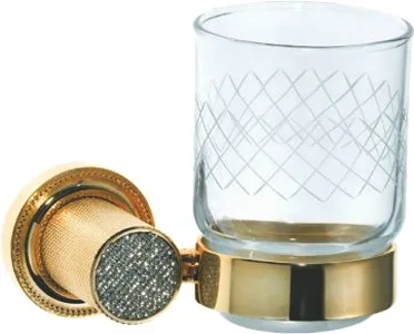 Стакан Boheme Royal Cristal Gold подвесной Sancos — Оригинал