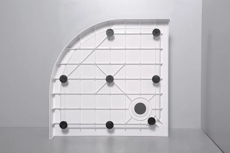 Поддон для душа Cezares Tray SMC TRAY-SMC-R-80-550-150-W R 80x80, с сифоном Sancos — официальный сайт