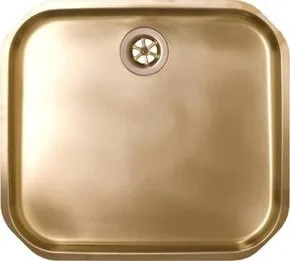 Мойка VARIANT 80 MONARCH GOLD 395X350 в компл. с выпуском без сифона, , Sancos — Оригинал