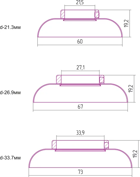 Отражатель Сунержа 00-1028-0002, d=26.9mm Sancos — официальный сайт