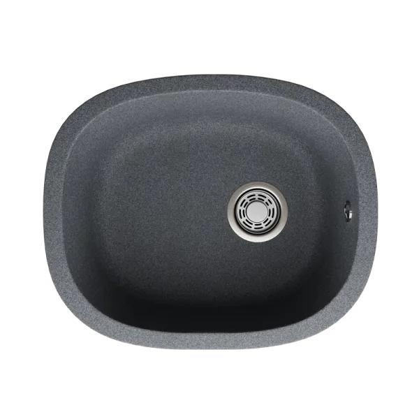 Мойка кухонная Emar Quartz EMQ-1560.P, антрацит Sancos — Оригинал
