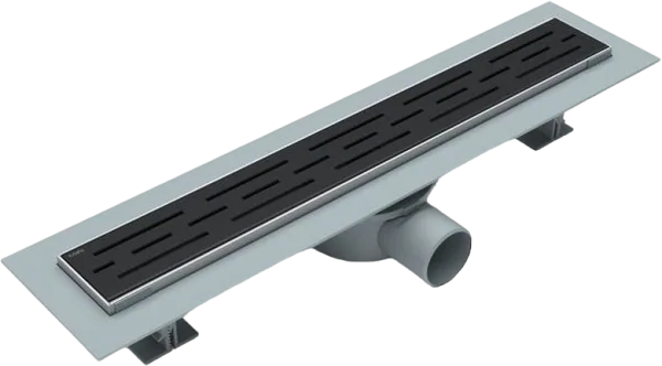Душевой трап (лоток) Esbano Eco Rain 70 cм, матовый черный Sancos — Оригинал