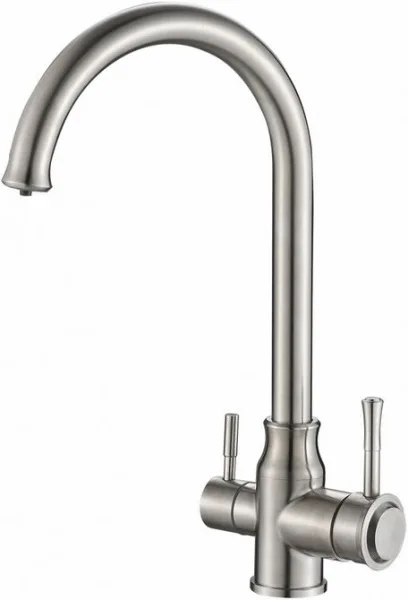 Смеситель для кухни Steel Hammer SH 763 INOX Sancos — Оригинал
