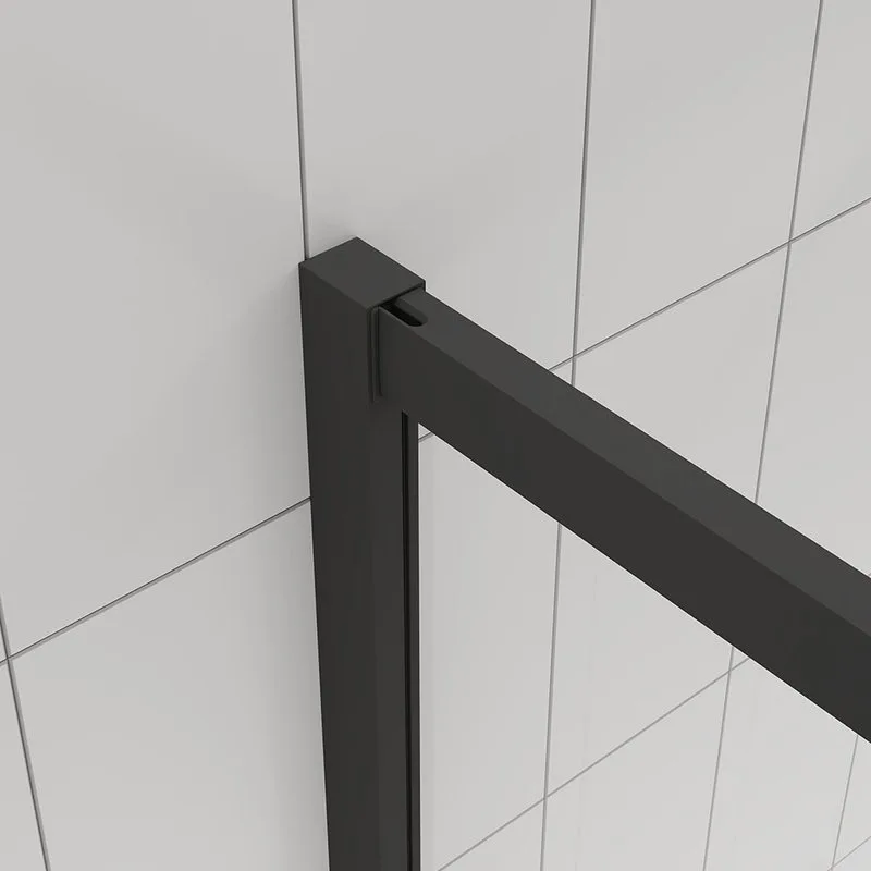 Душевой уголок Veconi Evo 300 B 120х80 см, профиль матовый черный, стекло прозрачное Sancos — официальный сайт