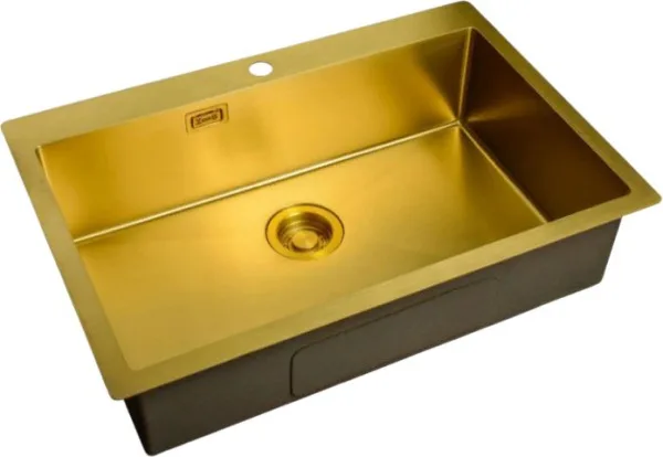 Мойка кухонная Zorg Light ZL R 750510 BRONZE Sancos — Оригинал