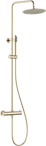 Душевая стойка AQUAme AQM8006BG, шлифованное золото Sancos — Оригинал