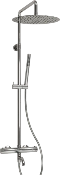 Душевая стойка Wasserkraft Berkel A188.116.137.010.CH Thermo, с термостатом, хром Sancos — Оригинал