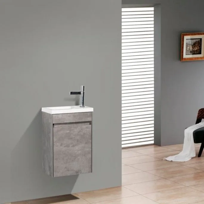 Тумба под раковину без столешницы BelBagno Pietra Mini 46 L stucco cemento Sancos — официальный сайт