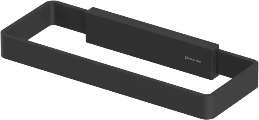Полотенцедержатель WHITECROSS Cubo CU2458BL черный матовый Sancos — официальный сайт