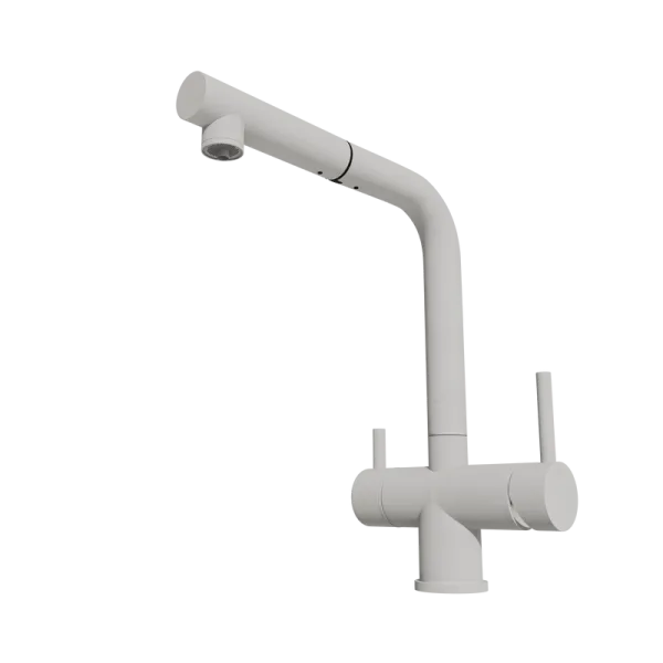 Смеситель для кухни Emar Quartz ЕСВ 7017 агат Sancos — Оригинал