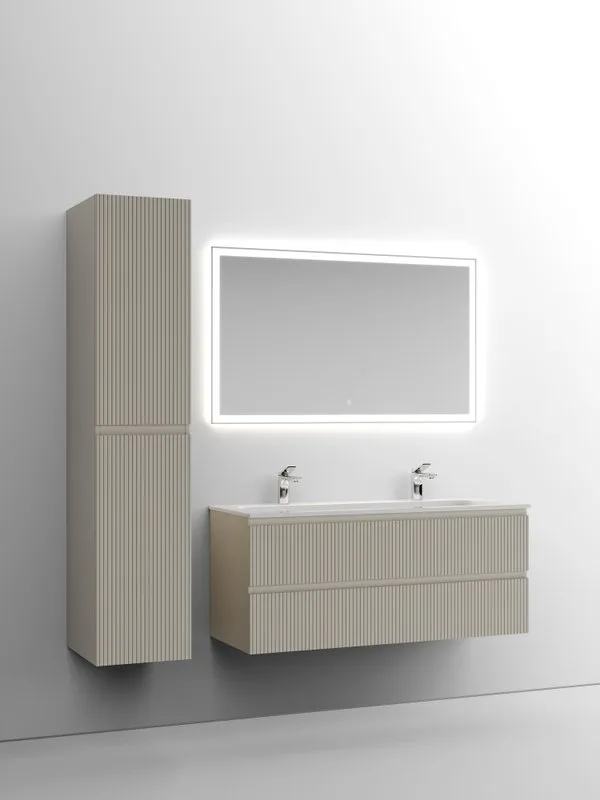Тумба с раковиной Sancos Snob T 120 см, beige soft, раковина CN7016 Sancos — официальный сайт