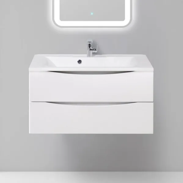 Тумба под раковину без столешницы BelBagno Marino 90 bianco opaco Sancos — Оригинал