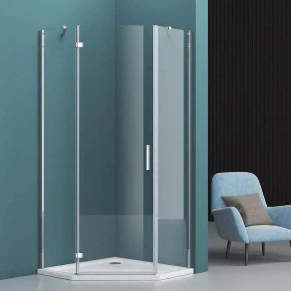 Душевой уголок BelBagno Kraft P-1-80-C-Cr L Sancos — Оригинал