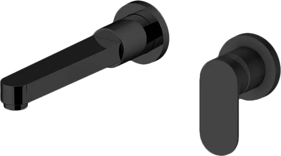 Смеситель для раковины Gattoni H2OMIX 7000 7003570NO С ВНУТРЕННЕЙ ЧАСТЬЮ, черный матовый Sancos — Оригинал