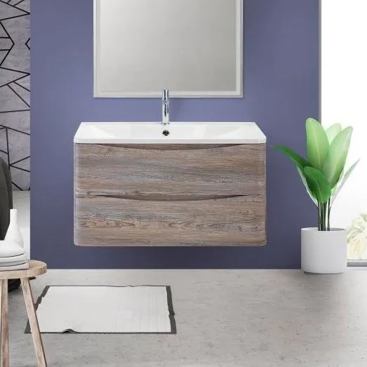 Тумба под раковину без столешницы BelBagno Acqua 90 подвесная, pino scania Sancos — Оригинал