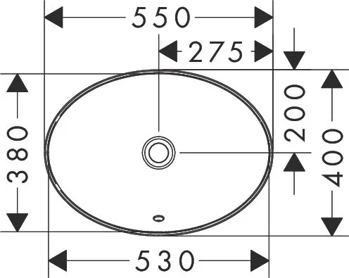Раковина Hansgrohe Xuniva D 60156450 55x40, белая Sancos — официальный сайт