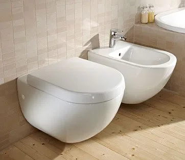 Чаша для унитаза подвесного Villeroy & Boch Subway Plus 6600 10R1 alpin Sancos — официальный сайт