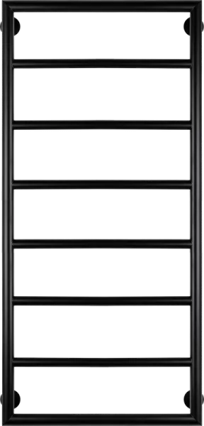 Полотенцесушитель водяной Secado Парма 2 100x50, черный матовый Sancos — Оригинал