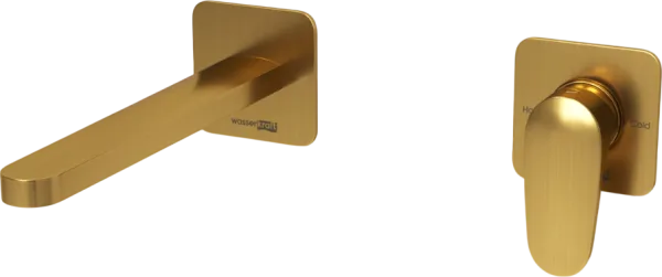 Смеситель для раковины Wasserkraft Havel A3651.284 С ВНУТРЕННЕЙ ЧАСТЬЮ, золото Sancos — Оригинал