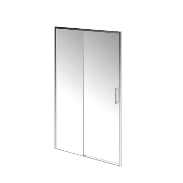 Душевая дверь в нишу KERAMA MARAZZI Lindo LN.120.SD.CR профиль глянцевый хром, стекло прозрачное Sancos — Оригинал