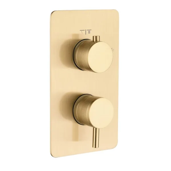 Встраиваемый смеситель Boheme Cell 135-2-MG, С ВНУТРЕННЕЙ ЧАСТЬЮ, matt gold Sancos — Оригинал