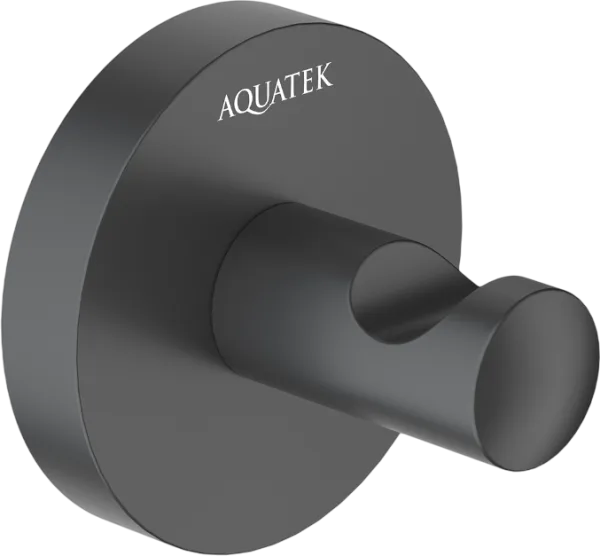 Крючок AQUATEK Оберон AQ4201MB матовый черный Sancos — Оригинал