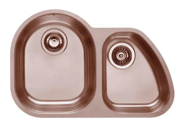Мойка DUO 10 MONARCH COPPER 650x420 в компл. с выпуском без сифона, , Sancos — Оригинал