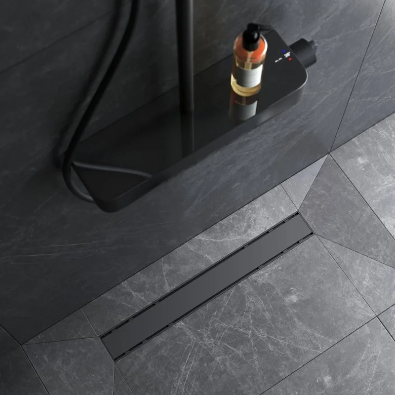 Душевой трап (лоток) AM.PM PrimeFlow Tile 60 см, черный матовый Sancos — официальный сайт