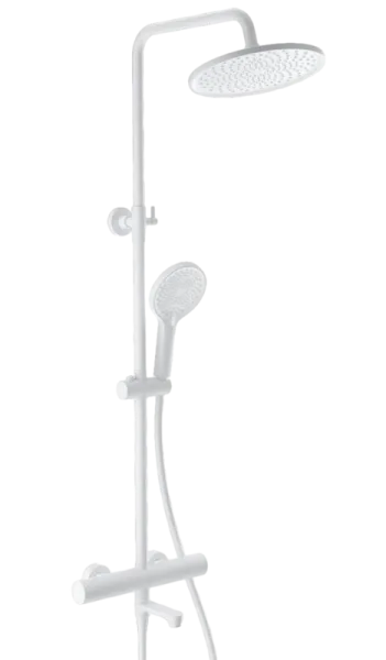 Душевая стойка Wonzon & Woghand WW-B3069-MW, матовая белая Sancos — Оригинал
