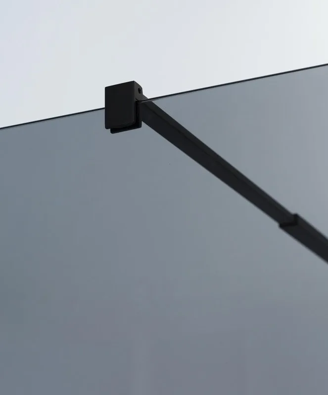 Душевая перегородка Cezares Liberta -L-1-110-GR-NERO Sancos — официальный сайт