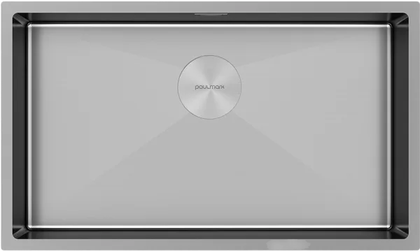 Мойка кухонная Paulmark Next PM217444-BS брашированная нержавеющая сталь Sancos — Оригинал