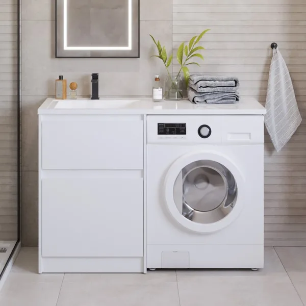 Тумба под раковину без столешницы BelBagno Kraft -LVD 60 bianco opaco Sancos — Оригинал